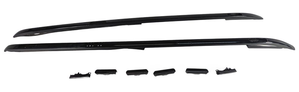 Thumbnail 4: 2017 LAND ROVER DISCOVERY (L462) LEFT & RIGHT ROOF RACK SIDE RAIL SET/2 BLACK