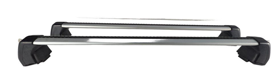 Thumbnail 3: 2017 LAND ROVER DISCOVERY (L462) FRONT & REAR ROOF RACK CROSS BARS SET/2 w/ KEYS