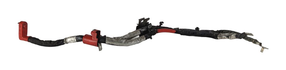 Thumbnail 6: 2017 LAND ROVER DISCOVERY L462 3.0L ALTERNATOR STARTER POSITIVE BATTERY CABLE