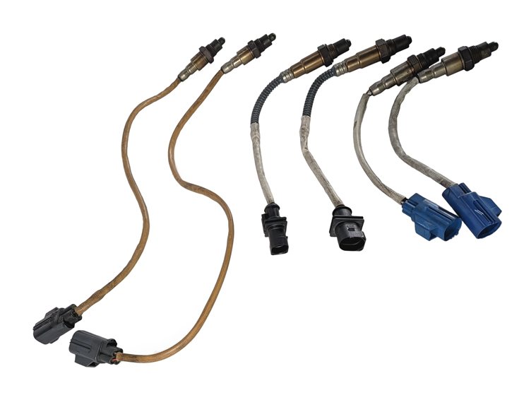 Thumbnail 4: 2017 LAND ROVER DISCOVERY L462 3.0L AJ126 ENGINE OXYGEN O2 LAMBDA SENSOR SET/6