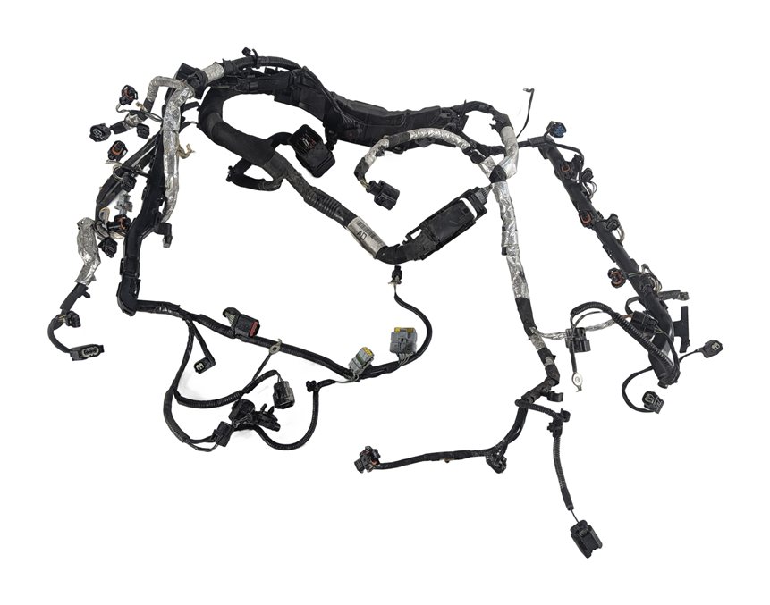 Thumbnail 3: 2017 LAND ROVER DISCOVERY L462 3.0L AJ126 ENGINE MOTOR WIRE WIRING HARNESS LOOM