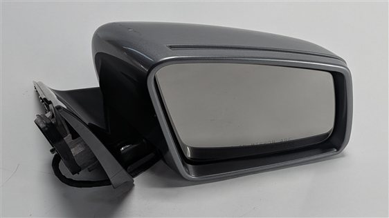 10-13 MERCEDES E-CLASS (W212) RIGHT HEATED MEMORY AUTODIM DOOR MIRROR (Silver)