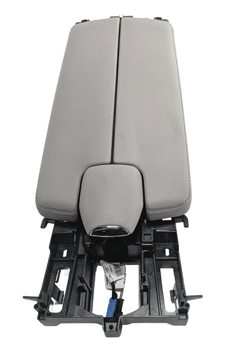 Thumbnail 2: 12-13 MERCEDES E300 E350 E400 E550 (W212) FRONT CENTER CONSOLE ARMREST (Gray)