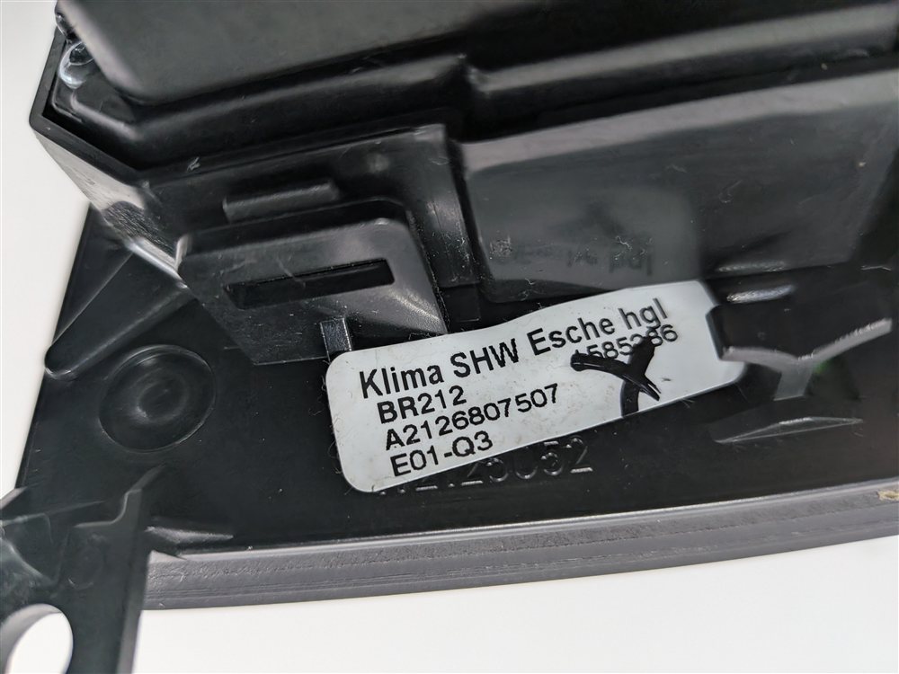 Thumbnail 9: 10-13 MERCEDES E CLASS (A207 C207 W207 W212) FRONT TEMPERATURE CLIMATE CONTROL