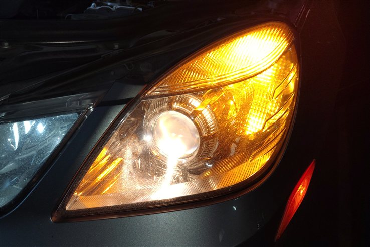 Thumbnail 2: 2010-2013 MERCEDES E300 E350 E400 E550 (W212) LEFT DRIVER HALOGEN HEADLIGHT LAMP
