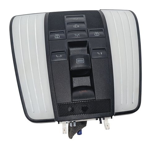 Thumbnail 2: 2010-2013 MERCEDES E350 E550 (W212) OVERHEAD CONSOLE DOME LIGHT SUNROOF (Gray)