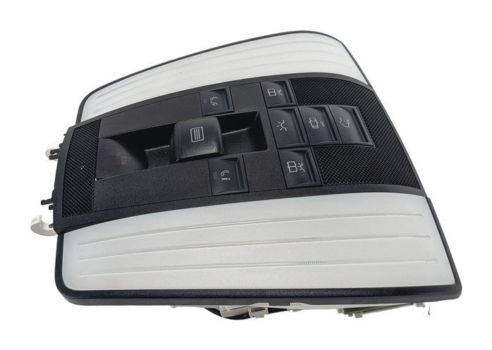 Thumbnail 3: 2010-2013 MERCEDES E350 E550 (W212) OVERHEAD CONSOLE DOME LIGHT SUNROOF (Gray)