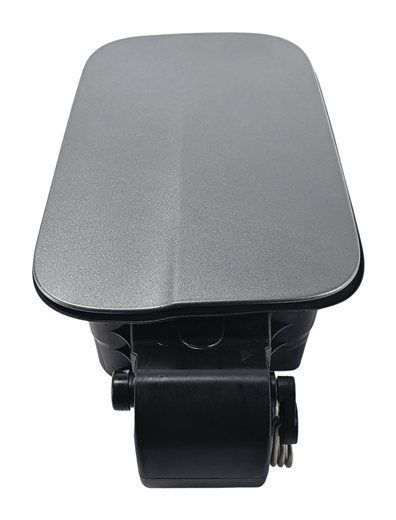 Thumbnail 3: 2010-2016 E-CLASS (W212) SEDAN FUEL TANK DOOR LID COVER w/HOUSING (Silver)
