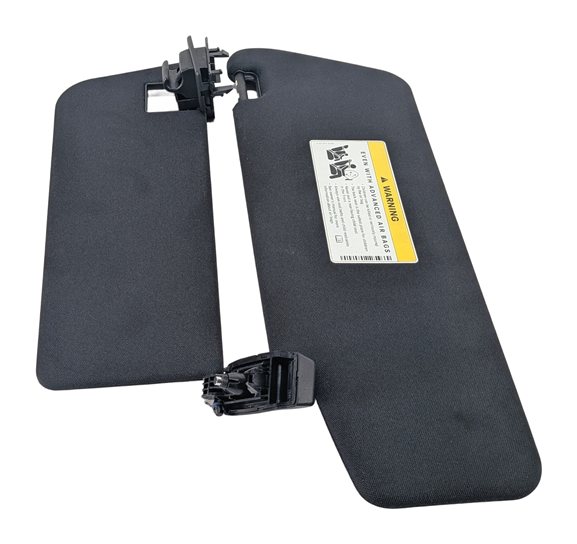 Thumbnail 5: 10-13 MERCEDES E350 E250 E550 (W212) RIGHT PASSENGER SUN VISOR w/MIRROR (Black)