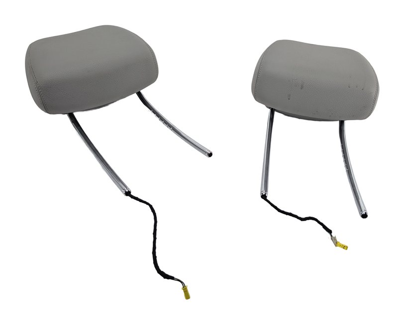 10-13 MERCEDES E350 E400 E550 E63 AMG W212 FRONT ACTIVE HEADREST SET/2 (Gray)