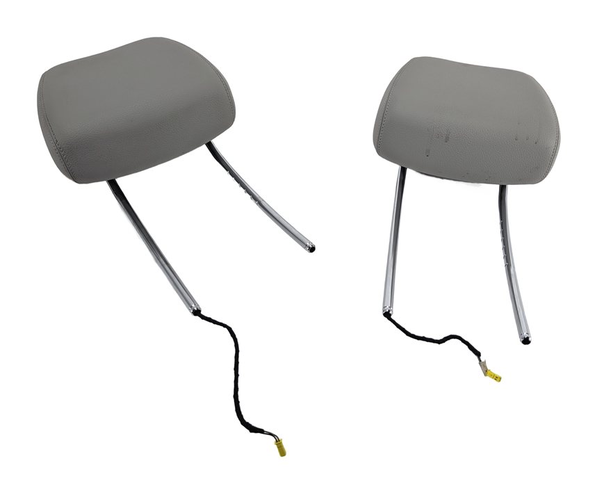 Thumbnail 2: 10-13 MERCEDES E350 E400 E550 E63 AMG W212 FRONT ACTIVE HEADREST SET/2 (Gray)