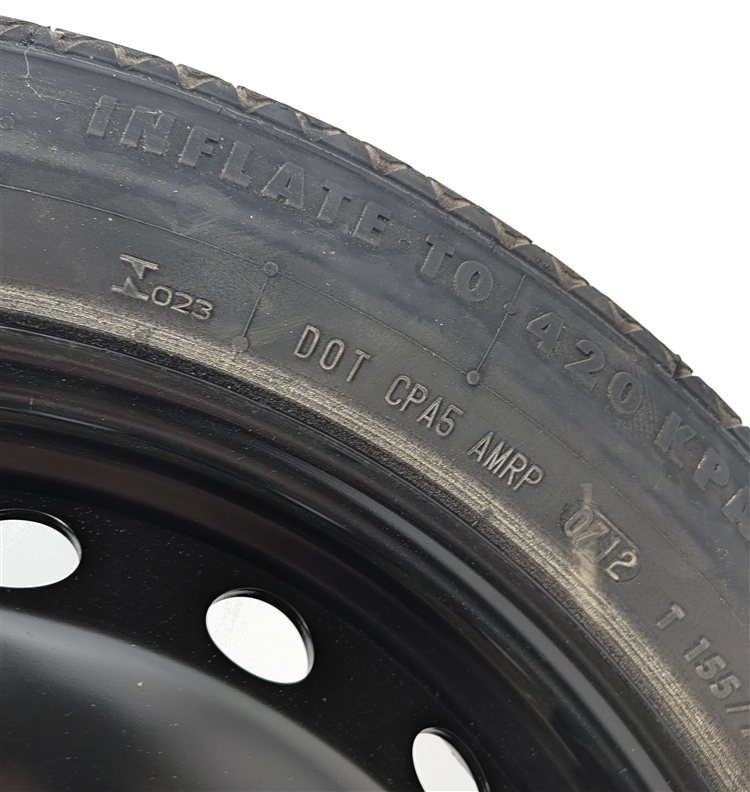 Thumbnail 9: 2010-2013 MERCEDES BENZ E300 E350 E400 E550 (W212) 17x4 SPARE TIRE WHEEL RIM