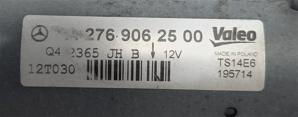 Thumbnail 7: 12-19 MERCEDES C350 E350 GLE350 GLE400 ML350 R350 SLK350 3.5L STARTER MOTOR