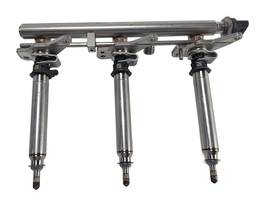 Thumbnail 3: 2012 MERCEDES E350 (W212) 3.5L (276.952) ENGINE FUEL RAIL w/ INJECTORS SET/6