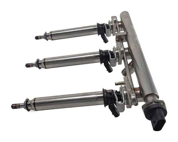 Thumbnail 5: 2012 MERCEDES E350 (W212) 3.5L (276.952) ENGINE FUEL RAIL w/ INJECTORS SET/6