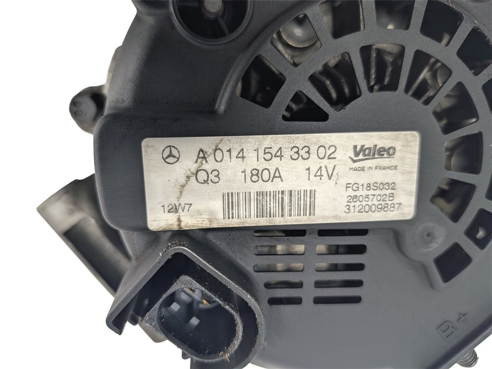 Thumbnail 9: 12-16 MERCEDES C350 E350 GLE350 ML350 R350 SLK350 (W204 W212) 180 AMP ALTERNATOR