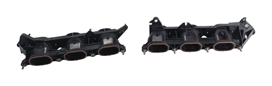 12-18 MERCEDES C E GLK W204 W207 X204 3.5L LEFT & RIGHT LOWER INTAKE MANIFOLD