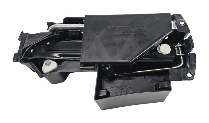 Thumbnail 2: 03-20 MERCEDES C E CLK CLS SLK (A207 C207 C209 R172) SPARE TIRE JACK TOOL SET