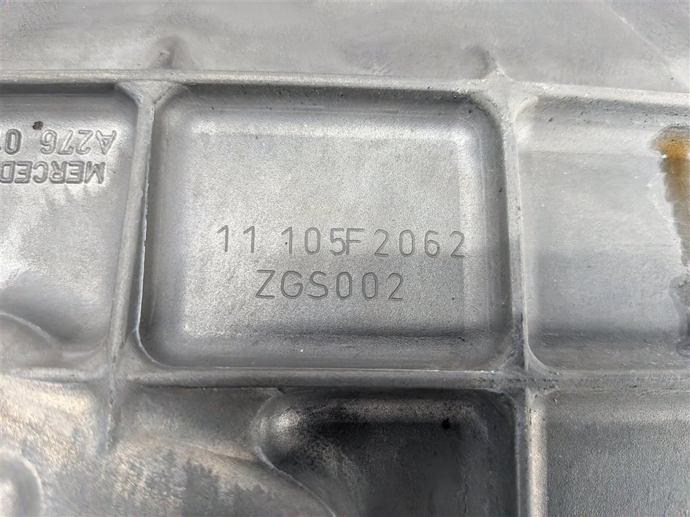 Thumbnail 6: 2012 MERCEDES E350 (W212) 3.5L (276.952) ENGINE UPPER/LOWER OIL PAN ASSEMBLY
