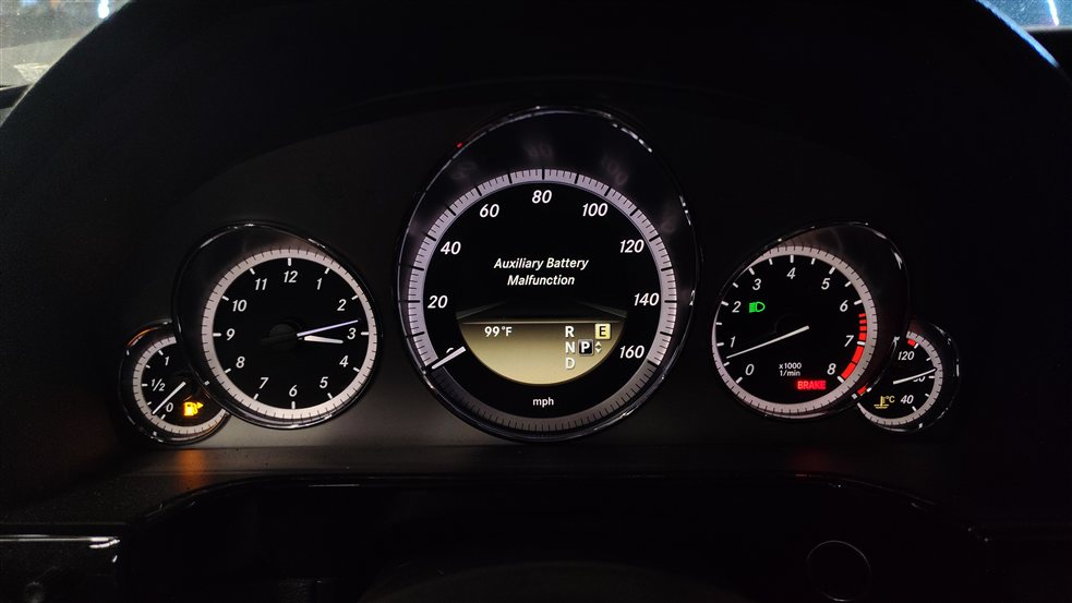 Thumbnail 2: 2012 MERCEDES E350 (A207 C207 W207 W212) SPEEDOMETER GAUGE CLUSTER (169k)