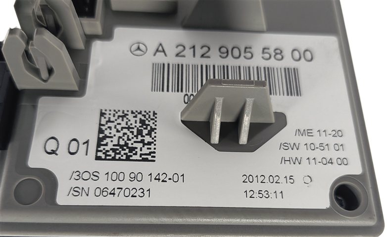 Thumbnail 7: 10-15 MERCEDES E GLK CLS SLS CLASS (C197 W204 W212 X204) IGNITION SWITCH w/FOB