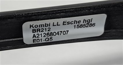 Thumbnail 6: 2012 MB E350 W212 INTERIOR DOOR DASH CENTER CONSOLE TRIM SET/10 w/SWITCHES (Ash)
