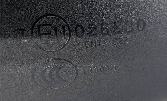 Thumbnail 9: 2012 MERCEDES E350 (W212) REARVIEW MIRROR AUTODIM HOMELINK w/o COMPASS (Black)