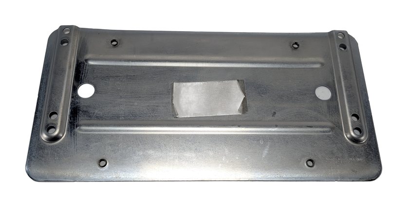 2012 MERCEDES E350 (W212) REAR TRUNK LICENSE PLATE MOUNT BRACKET HOLDER FRAME