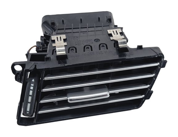 2012 MERCEDES E350 W212 FRONT RIGHT PASSENGER DASH HEAT AIR AC VENT (Black)