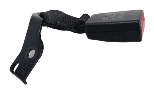 Thumbnail 6: 2012 MERCEDES E350 W212 REAR LEFT/CENTER/RIGHT SEATBELT BUCKLE SET/3 (Black)