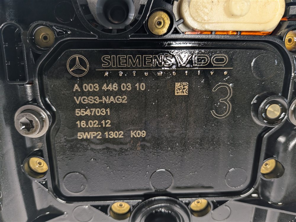 Thumbnail 9: 2012 MERCEDES E350 W212 7G-TRONIC 722.9 TRANSMISSION VALVE BODY CONDUCTOR PLATE