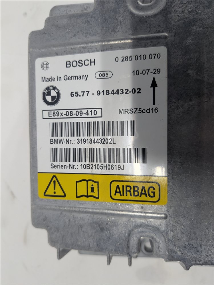Thumbnail 9: 08-11 BMW 328i 335i M3 E90 E91 E92 E93 SRS SUPPLEMENTAL RESTRAINT CONTROL MODULE