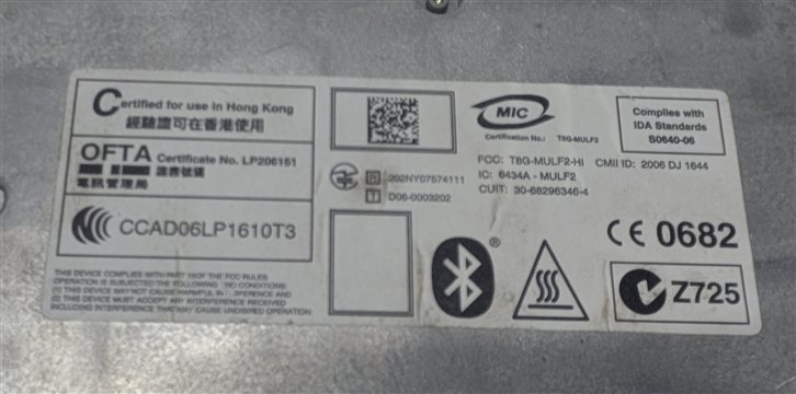 Thumbnail 7: 2009-2011 BMW 328i 335i 535i 750i 760i (E60 E90 F10 F01) MULF 2 SVS BASIS MODULE