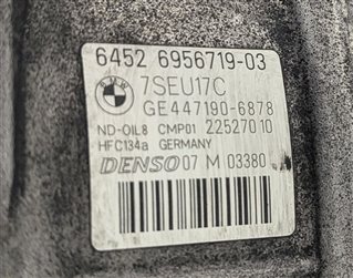 Thumbnail 7: 07-16 BMW 135i 335i X1 Z4 (E87 E90 E84 E89) 3.0L N54 N55 A/C COMPRESSOR PUMP