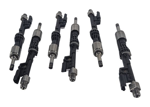 10-11 BMW 335i 535i X3 X5 X6 E87 F10 E70 E71 3.0L N55 TURBO FUEL INJECTOR SET/6
