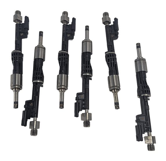 Thumbnail 2: 10-11 BMW 335i 535i X3 X5 X6 E87 F10 E70 E71 3.0L N55 TURBO FUEL INJECTOR SET/6
