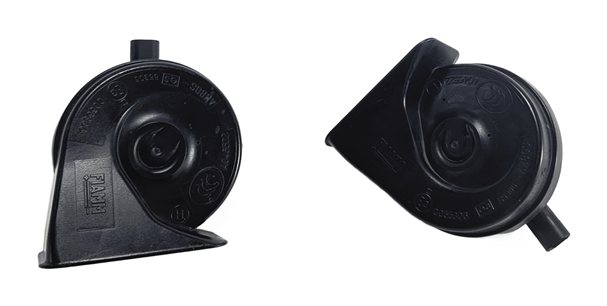 06-15 BMW 325i 328i 330i 335i M3 X1 E90 HIGH & LOW TONE NOTE SAFETY HORN SET/2