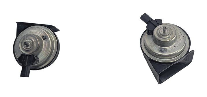 Thumbnail 3: 06-15 BMW 325i 328i 330i 335i M3 X1 E90 HIGH & LOW TONE NOTE SAFETY HORN SET/2