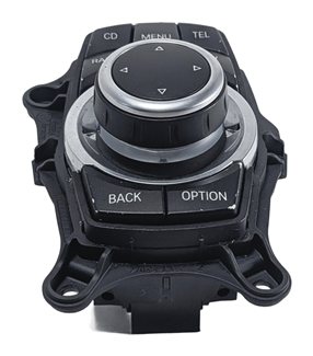 10-14 BMW 135i 335i X5 X6 (E70 E71 E87 E90) STEREO NAVIGATION iDRIVE SWITCH KNOB