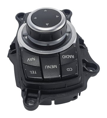 Thumbnail 4: 10-14 BMW 135i 335i X5 X6 (E70 E71 E87 E90) STEREO NAVIGATION iDRIVE SWITCH KNOB