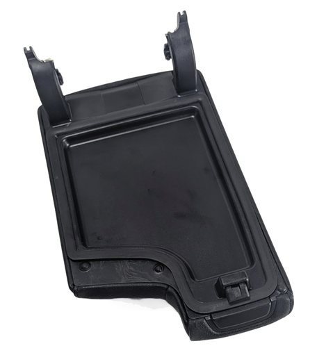 Thumbnail 6: 06-13 BMW 325i 328i 330i 335i (E90 E92) FRONT CENTER CONSOLE ARMREST LID (Black)