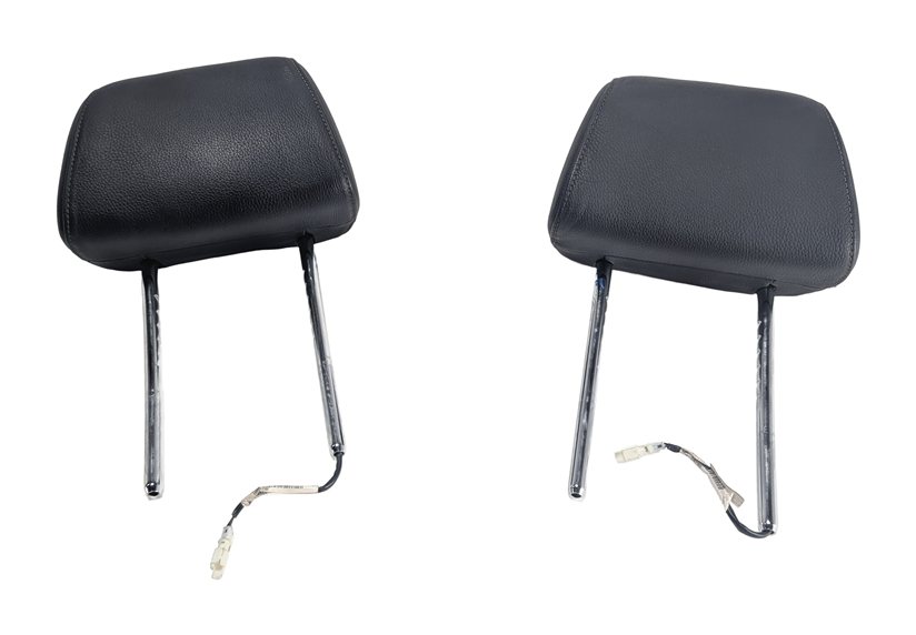 Thumbnail 2: 2006-2012 BMW 328i 335i 325i 330i M3 (E90) FRONT SEAT HEADREST SET/2 (Black)