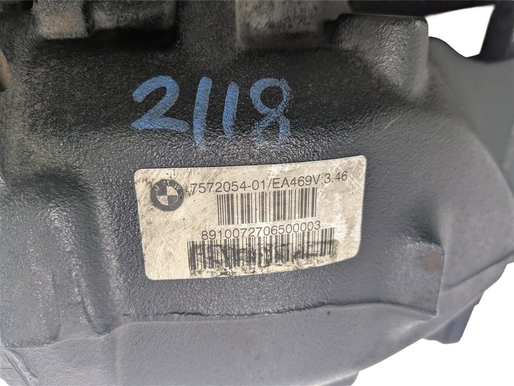 Thumbnail 9: 08-13 BMW 135i 335i (E87 E90 E92 E93) A/T REAR DIFFERENTIAL GEAR CARRIER (3.46)