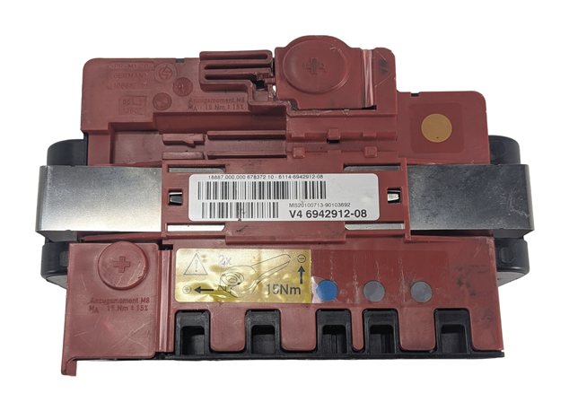 Thumbnail 3: 2011 BMW 335I (E90) 3.0L REAR POSITIVE BATTERY TERMINAL POWER DISTRIBUTION BLOCK