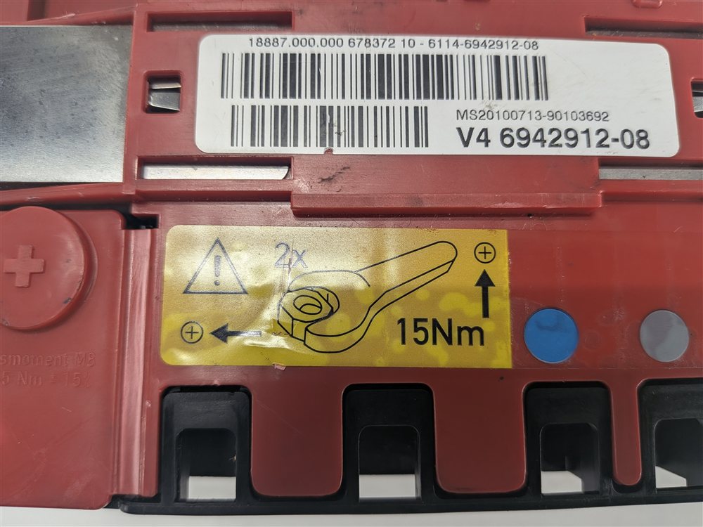 Thumbnail 7: 2011 BMW 335I (E90) 3.0L REAR POSITIVE BATTERY TERMINAL POWER DISTRIBUTION BLOCK
