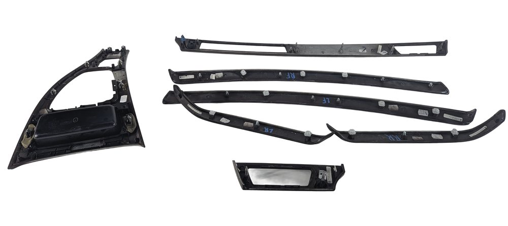 Thumbnail 3: 2011 BMW 335I (E90) INTERIOR DOOR DASH CENTER CONSOLE TRIM SET/7 (Burr Walnut)