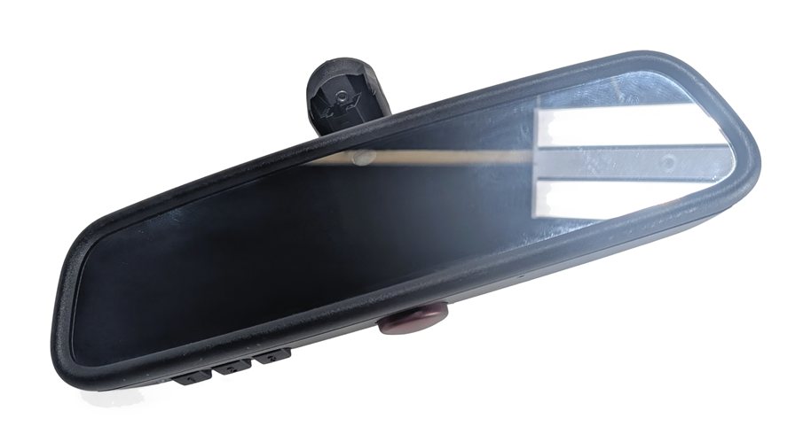 Thumbnail 5: 2011 BMW 335I (E90) INTERIOR REARVIEW MIRROR AUTO DIM COMPASS HOMELINK (Black)