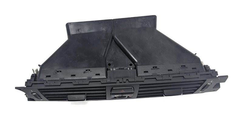 Thumbnail 2: 2011 BMW 335I E90 CENTER DASH HEAT AIR AC VENT w/ HAZARD LOCK DTC SWITCH (Black)