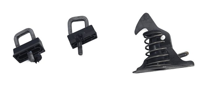 Thumbnail 2: 2011 BMW 335I (E90) FRONT HOOD BONNET LID SAFETY CATCH HOOK LATCH STRIKER SET/3