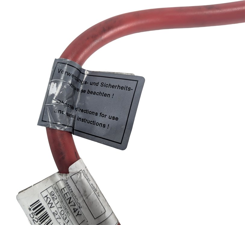 Thumbnail 12: 2011 BMW 335I (E90) 3.0L POSITIVE BATTERY POWER CABLE w/ SAFETY TERMINAL CLAMP